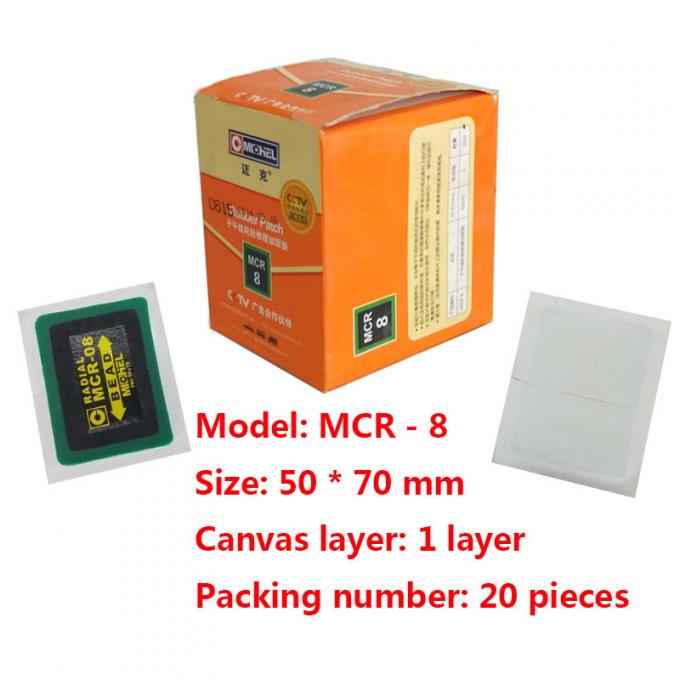 Michel 50×70mm 강화 콜드 타이어 패치 고무 ISO9001 0