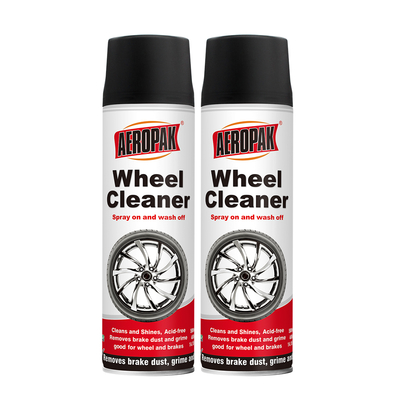 500ml Wheel Cleaner Aerosol for Alloy Rims 350g Net Weight