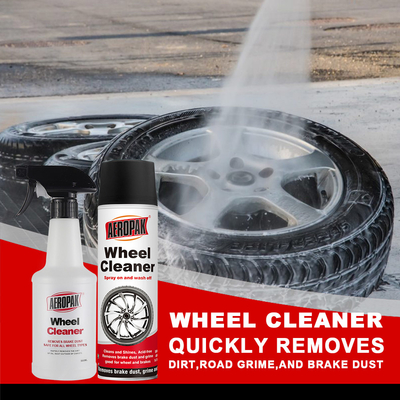 500ml Wheel Cleaner Aerosol for Alloy Rims 350g Net Weight