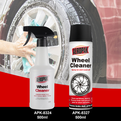 500ml Wheel Cleaner Aerosol for Alloy Rims 350g Net Weight