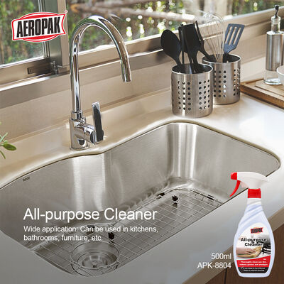 Aeropak 500ml Eco-Friendly All-Purpose Kitchen Oven Cookware Multi-Surface Residue-Free Quick-Dry Cleaning Spray
