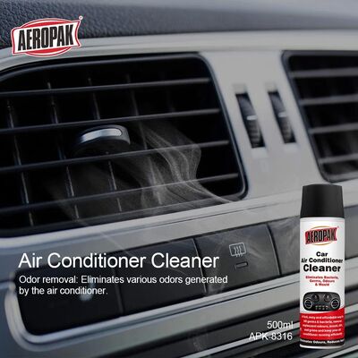 Aeropak 500ml Aerosol High-Efficiency Stain and Odor Removal Air Conditioner Foam Cleaner Spray Suitable for All AC Types