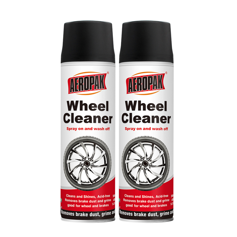 500ml Wheel Cleaner Aerosol for Alloy Rims 350g Net Weight